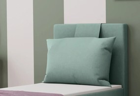 Čalúnená posteľ boxspring MIRANDA + vrchný matrac - soro 90 / pravá / 90x200