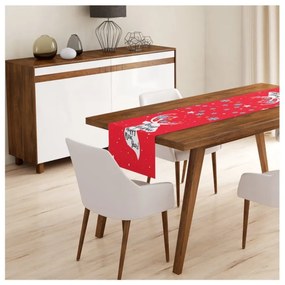 Súprava 4 vianočných obliečok na vankúš a behúň na stôl Minimalist Cushion Covers Joy