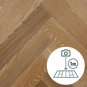 Egibi, Vinylová podlaha kliková Canadian Design Herringbone London, 625 x 125 mm