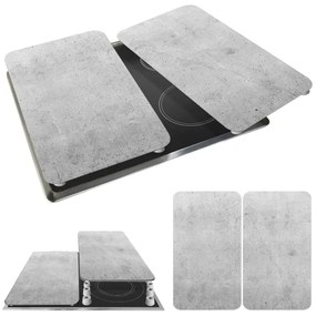 WENKO 53906100 - Kryt varnej dosky 30x52 cm sivý/priehľadný