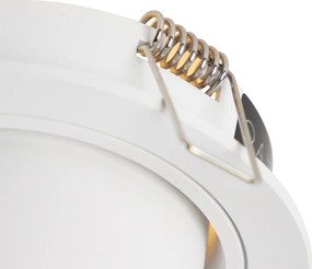 Inteligentné zapustené bodové svietidlo biele naklápacie vrátane WiFi GU10 - Installa