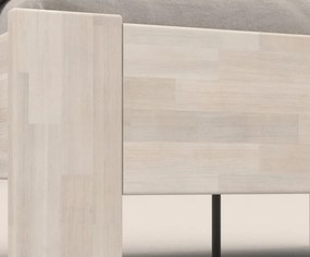 Posteľ Isolda 180x200 cm, bielený buk