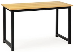 Písací stôl Max hnedo-čierny