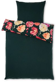 Flanelová posteľná bielizeň, štandardná veľkosť, zelená