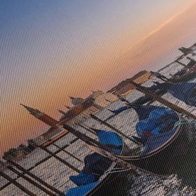 Obraz - talianska gondola (150x105 cm)