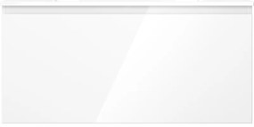 Mexen Orio, kúpeľňová skrinka 100 cm s umývadlom Vela, 1 zásuvka, biela lesklá, 91A10-10047-1-BF00-W23M00