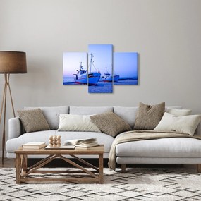 Obraz - Vylodenie za súmraku (90x60 cm)