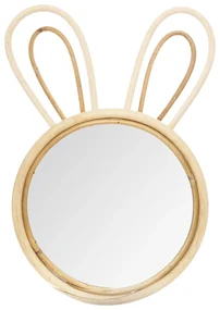 Zrkadlo Rabbit, hnedé