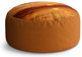 Taburet Circle oranžové slnko, oranžová