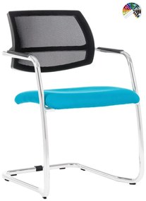 ANTARES Konferenčné kreslo 2180/S MAGIX NET čalúnenie BONDAI VISUAL MELANGE