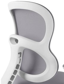 Detská rastúca stolička Neoseat JUNI 006 — látka, sivá