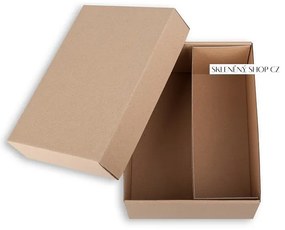 Kartónová krabička na 2 poháre Krabica: na poháre na sekt