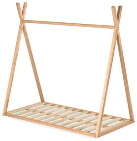 Detská posteľ 70x140 cm v prírodnej farbe Maralis Teepee – Kave Home