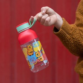 Plastová fľaša Ice Kids s pútkom Happy 430 ml