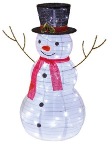 Retlux - LED Vianočná dekorácia LED/1,4W/230V 60 cm IP44 snehulák