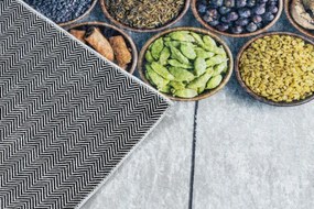 Protišmykový koberec / behúň ANDRE 33200 strieborný / béžový