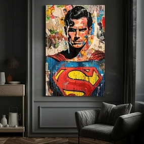 Obraz Superman: Pop ikona | Akrylové detaily