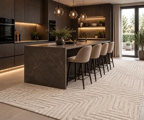 Koberec Boston 7967 WHITE rozmery koberec: 100x150 cm