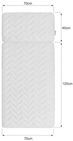 PROXIMA.store - Matrac pre posteľ UP! 79x120 - Bellamy