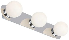 Rabalux Prisadené svietidlo do kúpeľne Becca 3x28W | G9 | IP44 - chróm