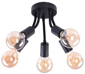 Rabalux 6809 - Prisadený luster ALMUS 5xE27/60W/230V