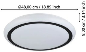 Eglo 900335 - LED Stropné svietidlo CAPASSO LED/19,5W/230V