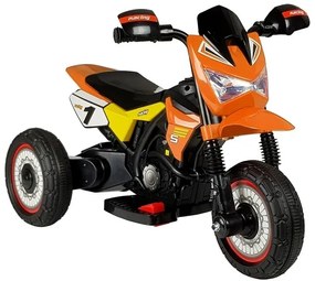 Lean Cars Elektrická trojkolesová motorka GTM2288-A oranžová 1x35W - 1x6v4Ah - 2021