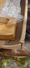 AKCIA Čierny jedálenský stôl s doskou v dekore dub PURO 70x70 II. akosť