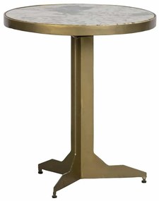 Odkladací stolík cute ø 45 x 51 cm mramorový MUZZA