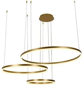 LED Stmievateľný luster na lanku LED/125W/230V 3000-6500K + diaľkové ovládanie