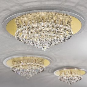 Orion DLU 2378/9/62-Krištáľové str. svietidlo GLORIA 9xG9/40W/230V pr.62 cm zlatá