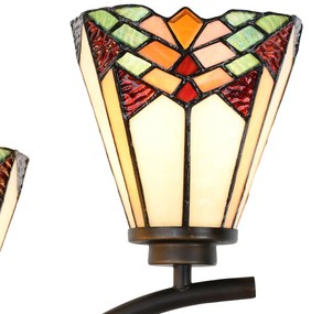Stolná tiffany lampa SEMAFOR 33*19*58