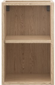 Mexen Box-A, otvorená skrinka s policou 30 cm, dub, 91AX2-0300-470-0-81