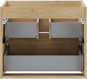 Závěsná skříňka pod umyvadlo Viola 60 cm dub cremona