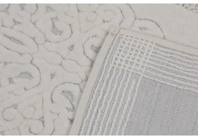 SADA 2x Kúpeľňová predložka PIANTE 60/100 cm biela