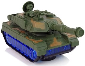 Lean Toys Svetelný vojenský tank