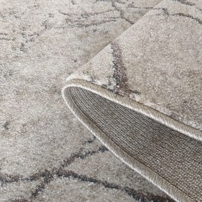 DY Béžový abstraktný koberec Vista 07 Rozmer: 240x330 cm