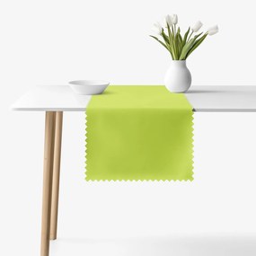 Goldea veľkonočný behúň na stôl teflónový - zelený 20x140 cm