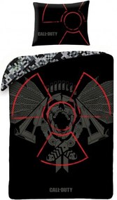 Bavlnené posteľné obliečky Call of Duty - motív Nuclear - 100% bavlna - 70 x 90 cm + 140 x 200 cm