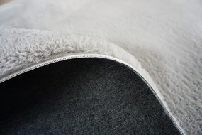 Koberec Cozy 1453 GREY – sivý obdĺžnikový koberec zo 100% polyesteru Rozmer: 200x290 cm