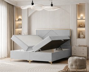 ČALÚNENÁ POSTEĽ S MATRACOM BELINE 200X200