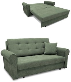 Rozkladacia trojmiestna pohovka s úložným priestorom Bil III