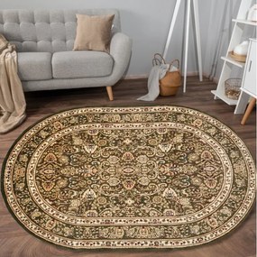 DC Koberec Orient ovál 007 zelená Rozmer: 60×100 cm