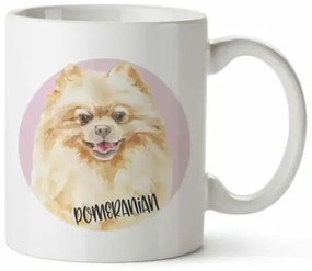 Bohemia Gifts Keramický hrnček - Pomeranian, 350ml