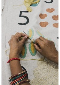 Detská nástenná dekorácia Farm Numbers – Lorena Canals