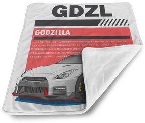 Sablio Deka pre bábätko Nissan GTR 35 Godzilla - 90x120 cm