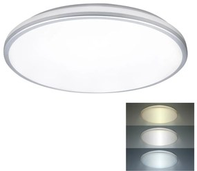 Solight WO797- LED Kúpeľňové stropné svietidlo LED/24W/230V 3000/4000/6500K IP54