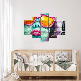Obraz - Graffiti (150x105 cm)