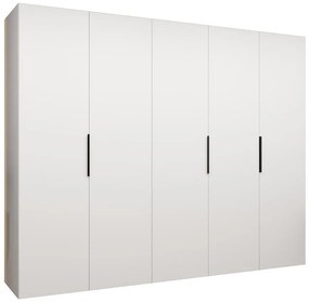 Skriňa Marbella I 250 biela/čierna