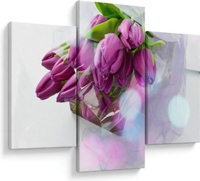 Obraz - kytice tulipánov (90x60 cm)